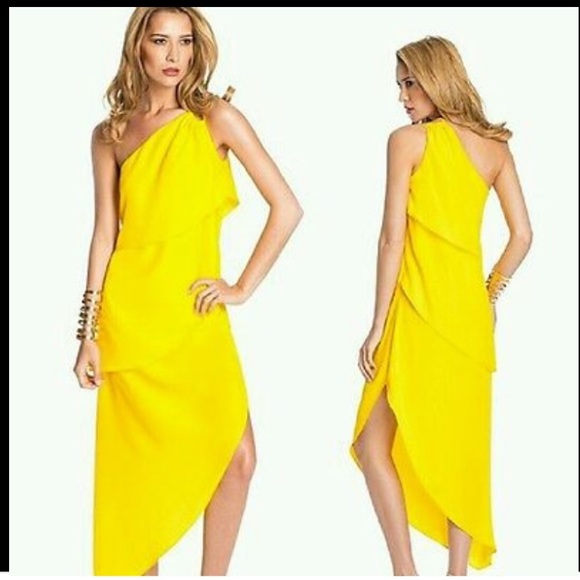 Marciano One Shoulder Asymmetrical Dress Size S - Picture 2 of 4